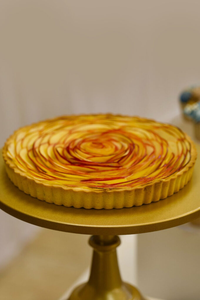 Apple Flower Tart 9.5 inch