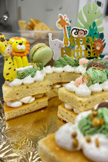 Number Cake - Letter Cake